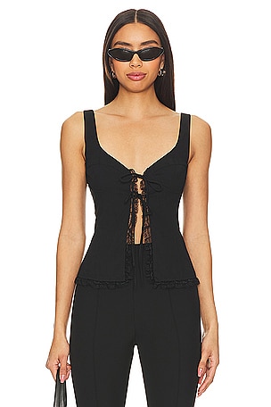 Cristal Tie Front TopMORE TO COME$64BEST SELLER