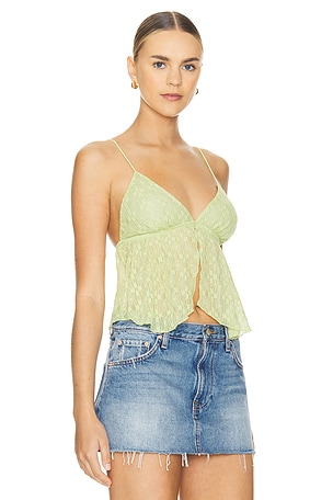 MORE TO COME Bryn Cami Top in Green