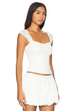 MORE TO COME Kendall Top in Ivory