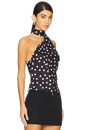 MORE TO COME Rialta Top in Black