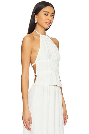 MORE TO COME Malina Top in White