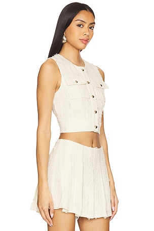 MORE TO COME Anya Top in White