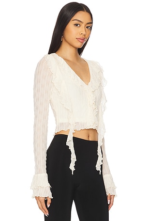 MORE TO COME Lennox Top in Ivory