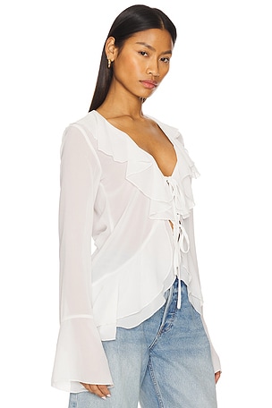 MORE TO COME Alisia Top in Ivory