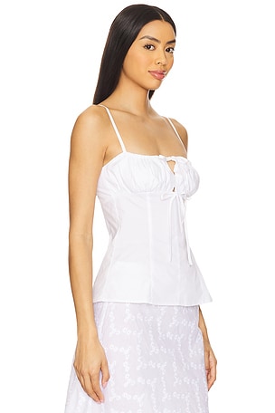 MORE TO COME Asha Top in White