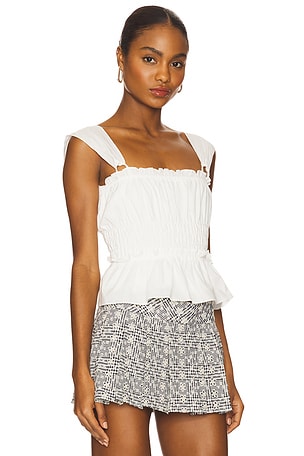 MORE TO COME Tallulah Top in White
