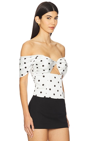 MORE TO COME Mabelle Top in White