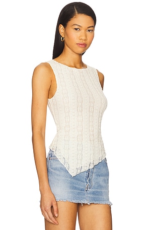 MORE TO COME Palima Top in Cream