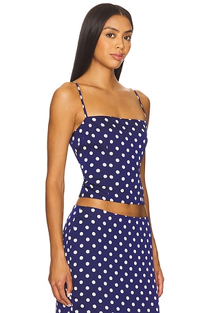 MORE TO COME Annie Cami Top in Navy. Size XS. Also