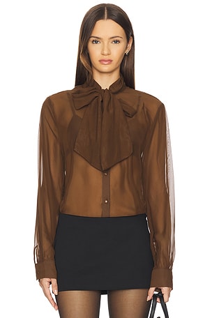 x Emma Leger Cinrella Sheer Top MORE TO COME