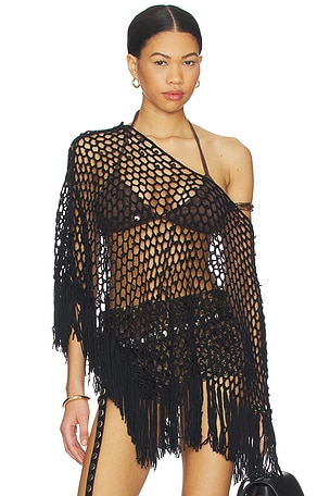 Loren Knit Poncho MORE TO COME