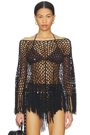 Loren Knit Poncho MORE TO COME