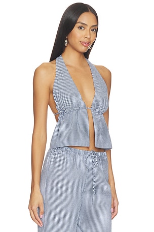 MORE TO COME Ruthie Halter Top in Blue