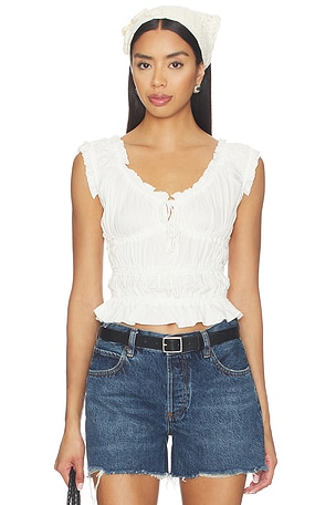 Kristie Ruched Top MORE TO COME