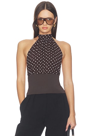 X Blake Evin Justina Halter Top MORE TO COME