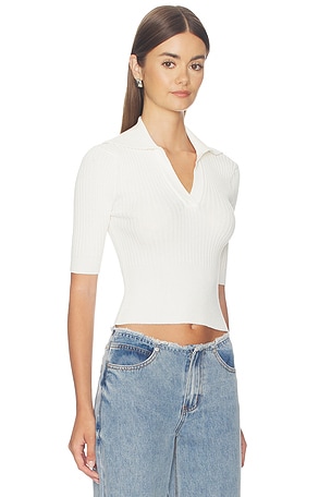 MORE TO COME Lucille Knit Top in Ivory