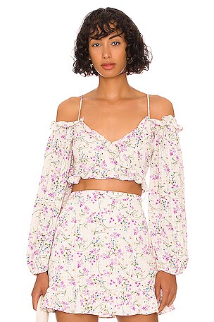 Caroline Ruffle Top MORE TO COME