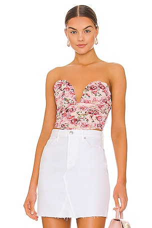 Sienna Floral Ruched Top MORE TO COME