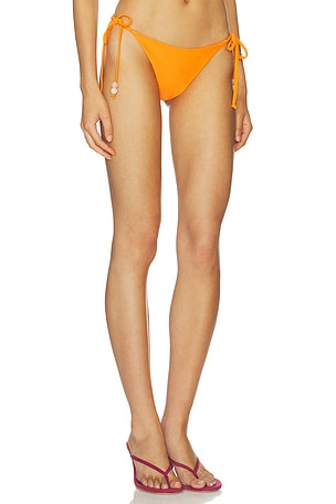 MORE TO COME Abilene Bikini Bottom in Orange. Size XXS. Also