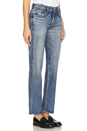 Moussy Vintage Melrose Slim Straight in Blue