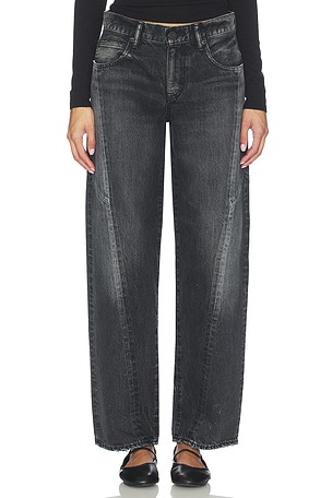 Largo Remake Wide Tapered Jeans Moussy Vintage