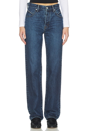 Lara Western Straight Leg Jeans Moussy Vintage