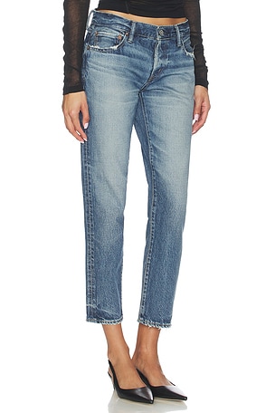 Moussy Vintage Mendon Tapered Jeans in Blue