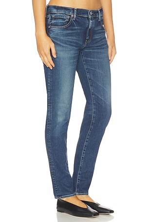Moussy Vintage Glocester Skinny Long Jeans in Blue