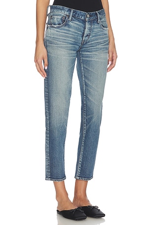 Moussy Vintage Alice Tapered Jeans in Blue