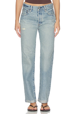 Copper Straight Leg Jeans Moussy Vintage