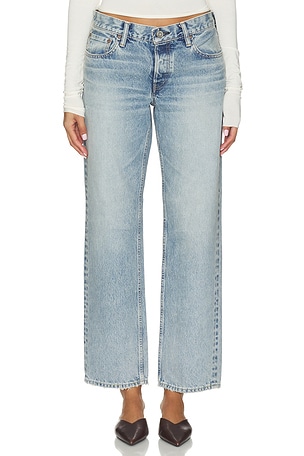 Albany Low Straight Leg Jeans Moussy Vintage