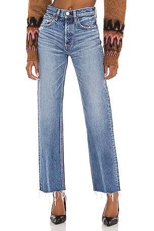 Ashleys Wide Straight Moussy Vintage