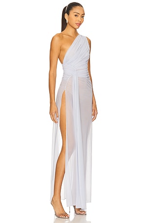 Mirror Palais Sirena Gown in Baby Blue