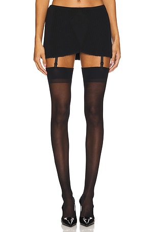 SHORT-SAIA (SKORT) DE MALHA BOUDOIR Mirror Palais