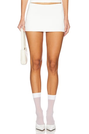 The Knit Mini Skort Mirror Palais