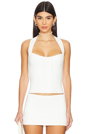 The Knit Halter Top Mirror Palais