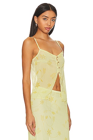 Musier Paris Sardenabis Top in Yellow