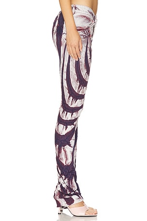 Masha Popova V Cut Skinny in Purple