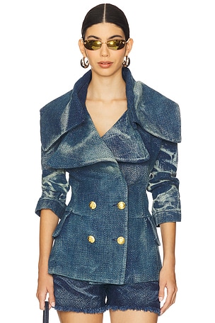 Oversized Collar Blazer Masha Popova
