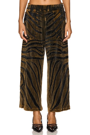 Animal Pattern Joggers Masha Popova