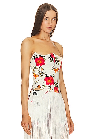 Mirae West Corset in White