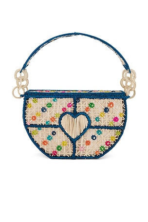 Mercedes Salazar Aurora Handbag in Blue