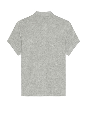 Monfrere Pierce Polo in Light Grey
