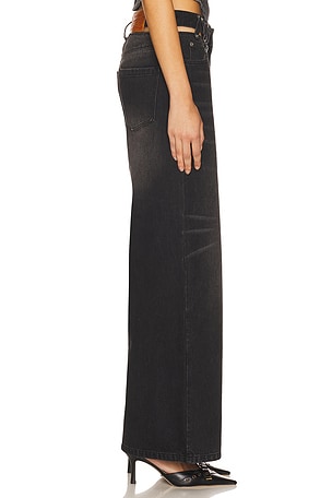 MARRKNULL Cutout Denim Trousers