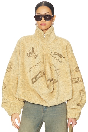 Draped Fleece Jacket MARRKNULL