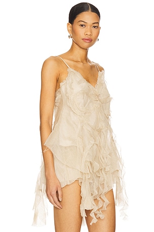 MARRKNULL Linen Top