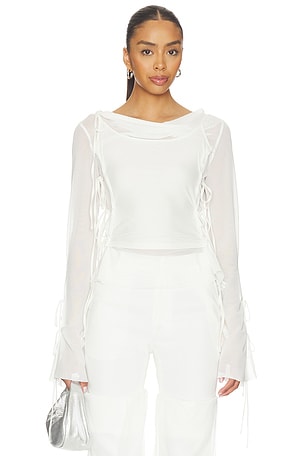 Patchwork Chiffon Top MARRKNULL