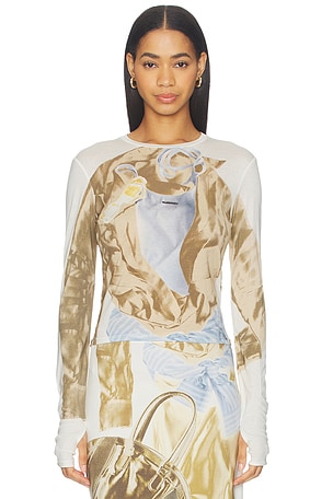 Printed Top MARRKNULL