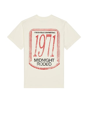 Midnight Rodeo Last Days in Paris T-Shirt in Cream