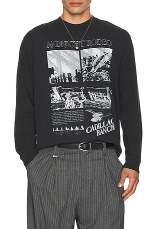 Cadillac Ranch Long Sleeve Tee Midnight Rodeo